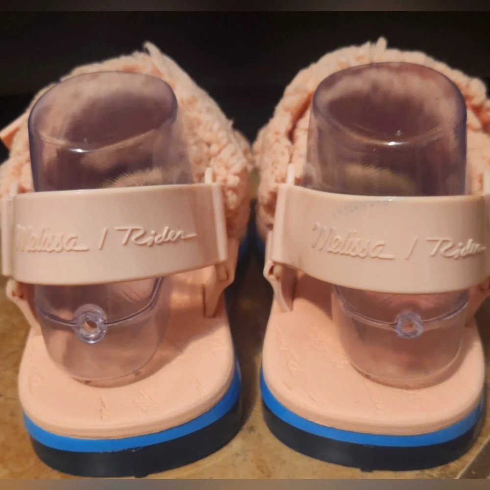Melissa Fluffy Rider Women's Sandals - Picture 5 of 7